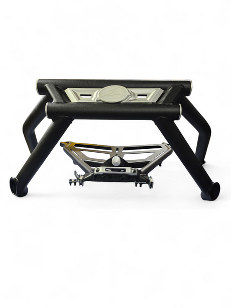 2022+ Polaris RZR Pro R Amp Rear Tire Rack Rear Bumper Combo www.elektricoffroad.com
