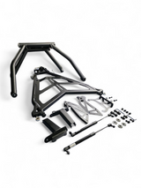 2022+ Polaris RZR Pro R Amp Rear Tire Rack Rear Bumper Combo www.elektricoffroad.com