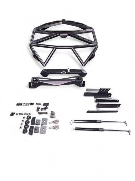 2020+ Polaris RZR Pro XP, 2022+ Pro R/Turbo R, 2025+ Pro R/Pro S Tire Rack www.elektricoffroad.com