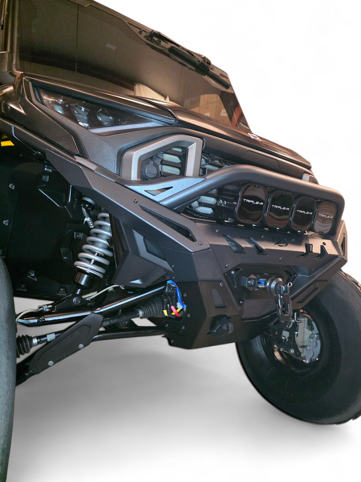 2024+ Polaris Ranger 1500 XD Volt Front Bumper www.elektricoffroad.com
