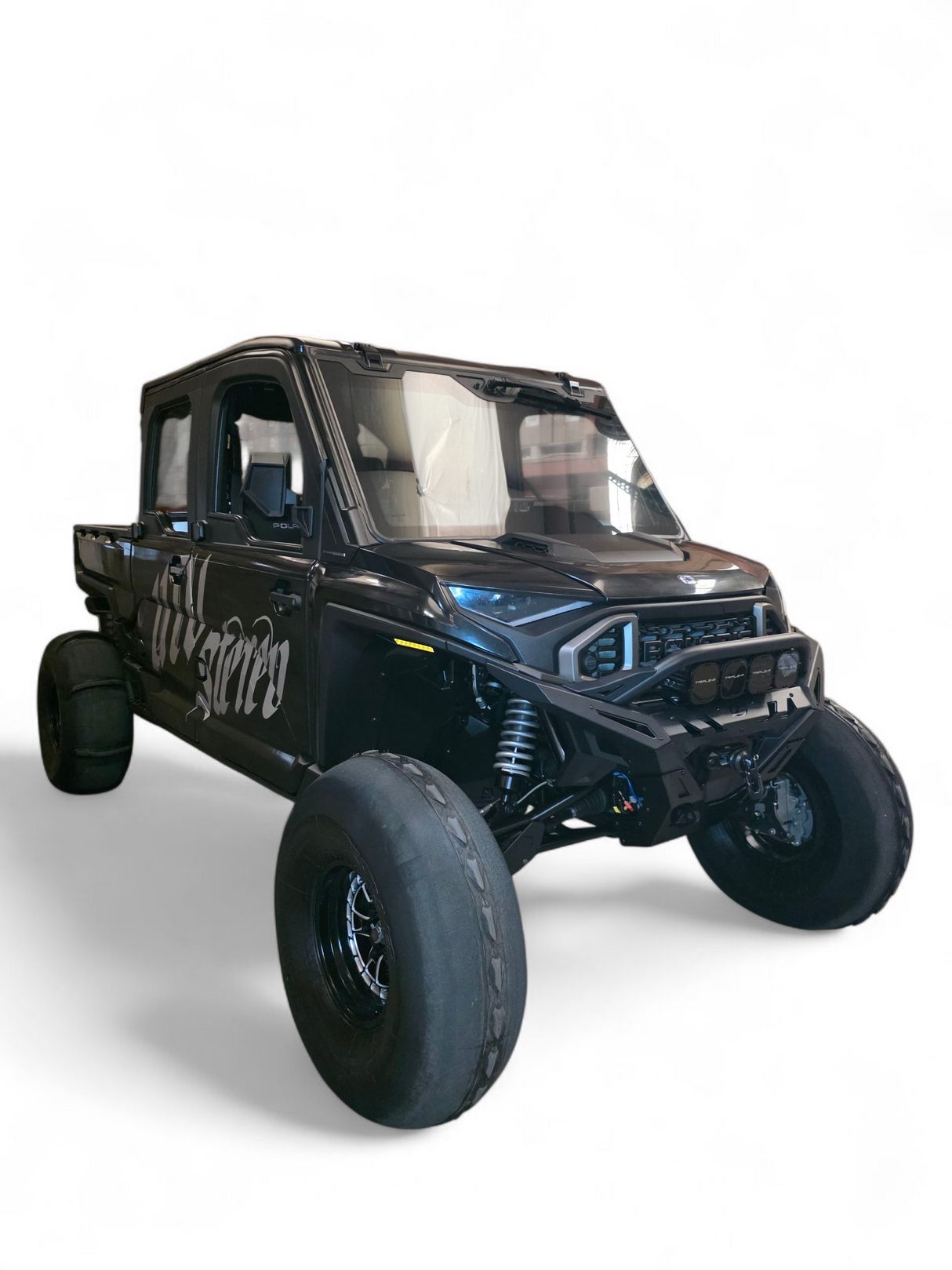 2024+ Polaris Ranger 1500 XD Volt Front Bumper www.elektricoffroad.com