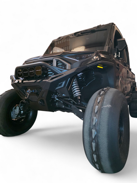 2024+ Polaris Ranger 1500 XD Volt Front Bumper www.elektricoffroad.com
