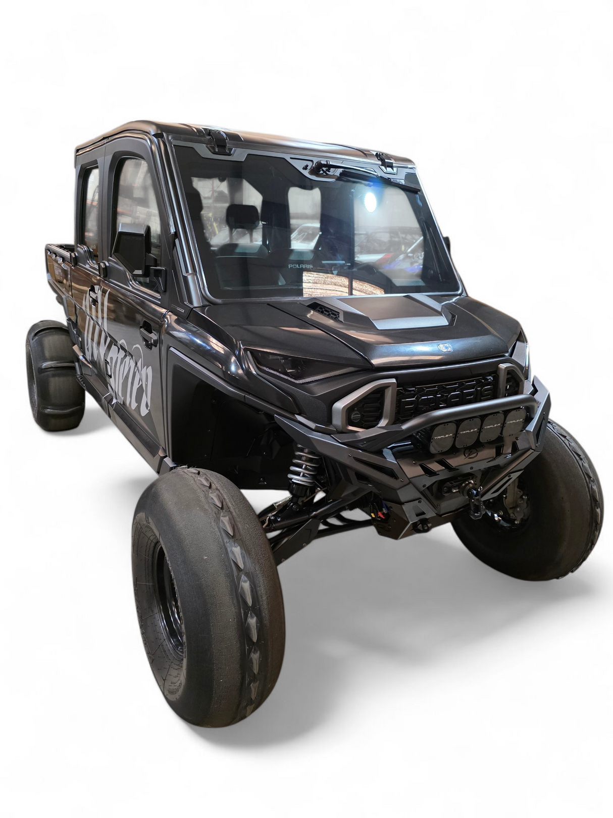 2024+ Polaris Ranger 1500 XD Volt Front Bumper www.elektricoffroad.com