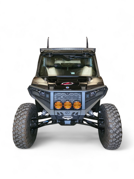 2024+ Polaris Xpedition HDX Front Winch Bumper with Brush Guard www.elektricoffroad.com