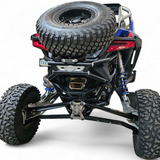 2022+ Polaris RZR Pro R Amp Rear Tire Rack Rear Bumper Combo www.elektricoffroad.com