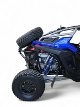 2022+ Polaris RZR Pro R Amp Rear Tire Rack Rear Bumper Combo www.elektricoffroad.com