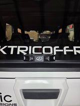 2024+ Polaris Xpedition Rear Glass Handle (Anodized Black) www.elektricoffroad.com