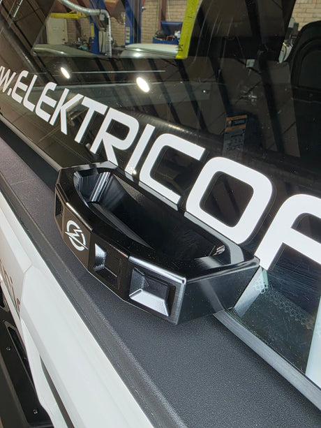 2024+ Polaris Xpedition Rear Glass Handle (Anodized Black) www.elektricoffroad.com