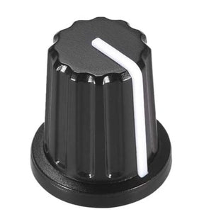 6mm D Type Potentiometer Control Knob TekShack
