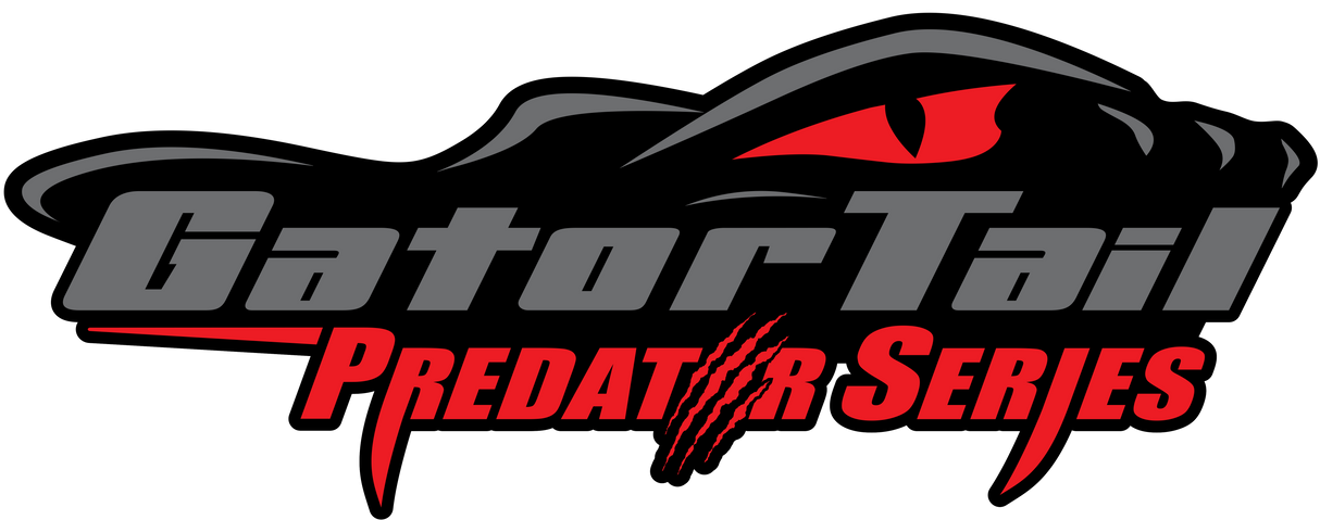Red Predator Sticker Gatortail