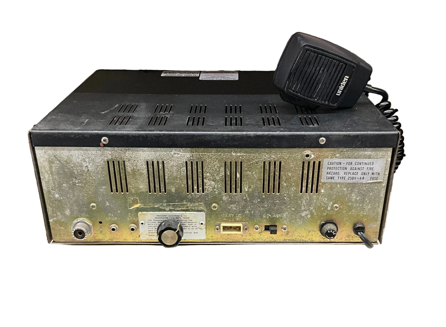 President "Washington" CB Base Radio w/external speaker (PRE-OWNED) President