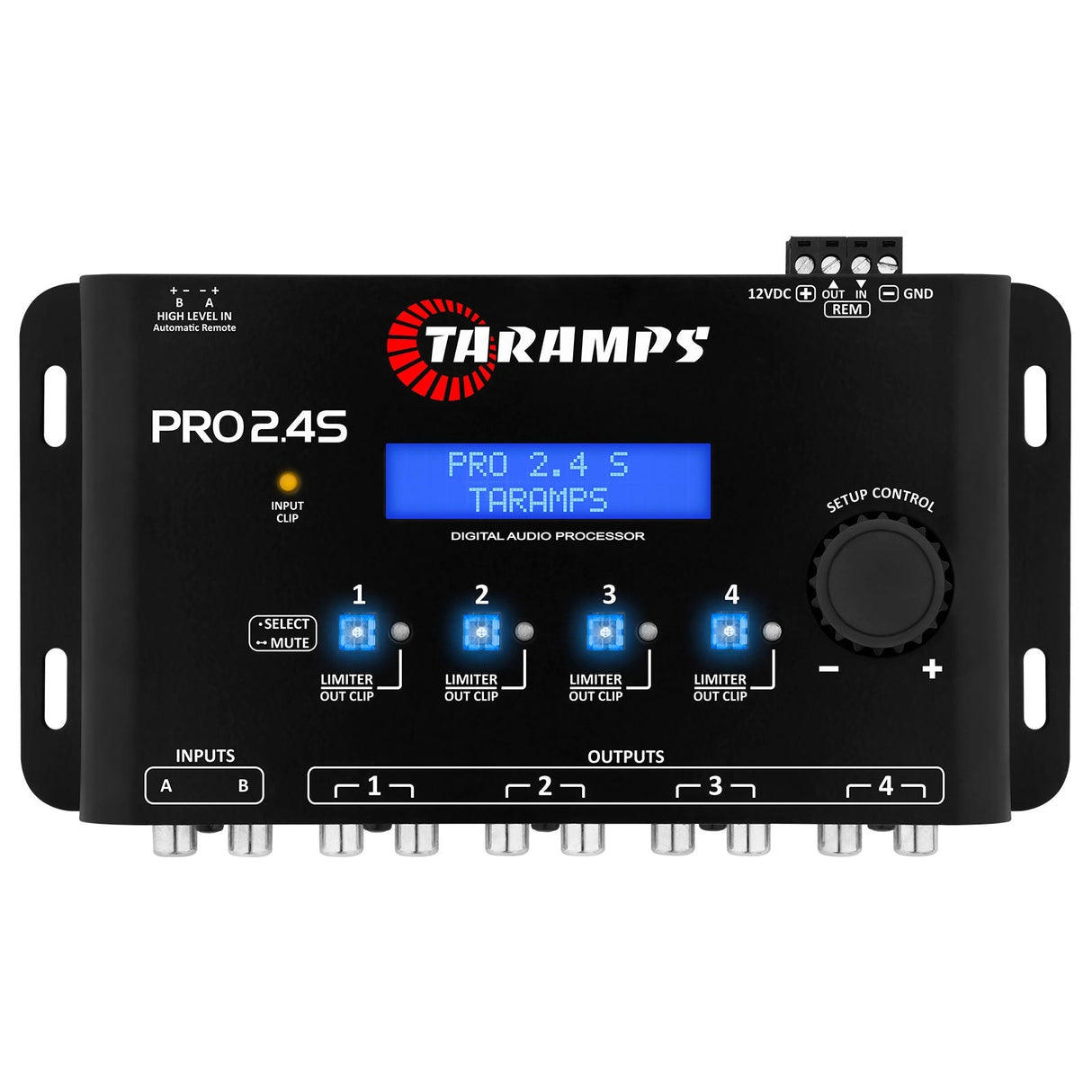Taramps HD 3000 2 OHM + PRO 2.4S Car Amplifier & Processor COMBO Taramps USA