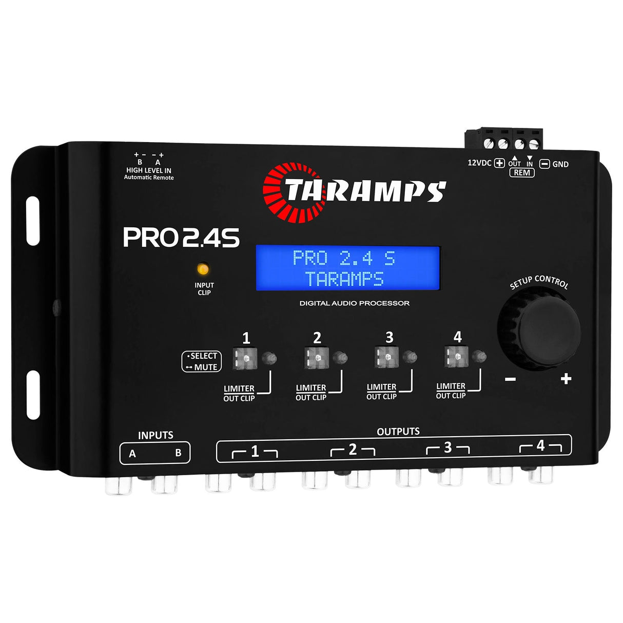 Taramps HD 3000 2 OHM + PRO 2.4S Car Amplifier & Processor COMBO Taramps USA