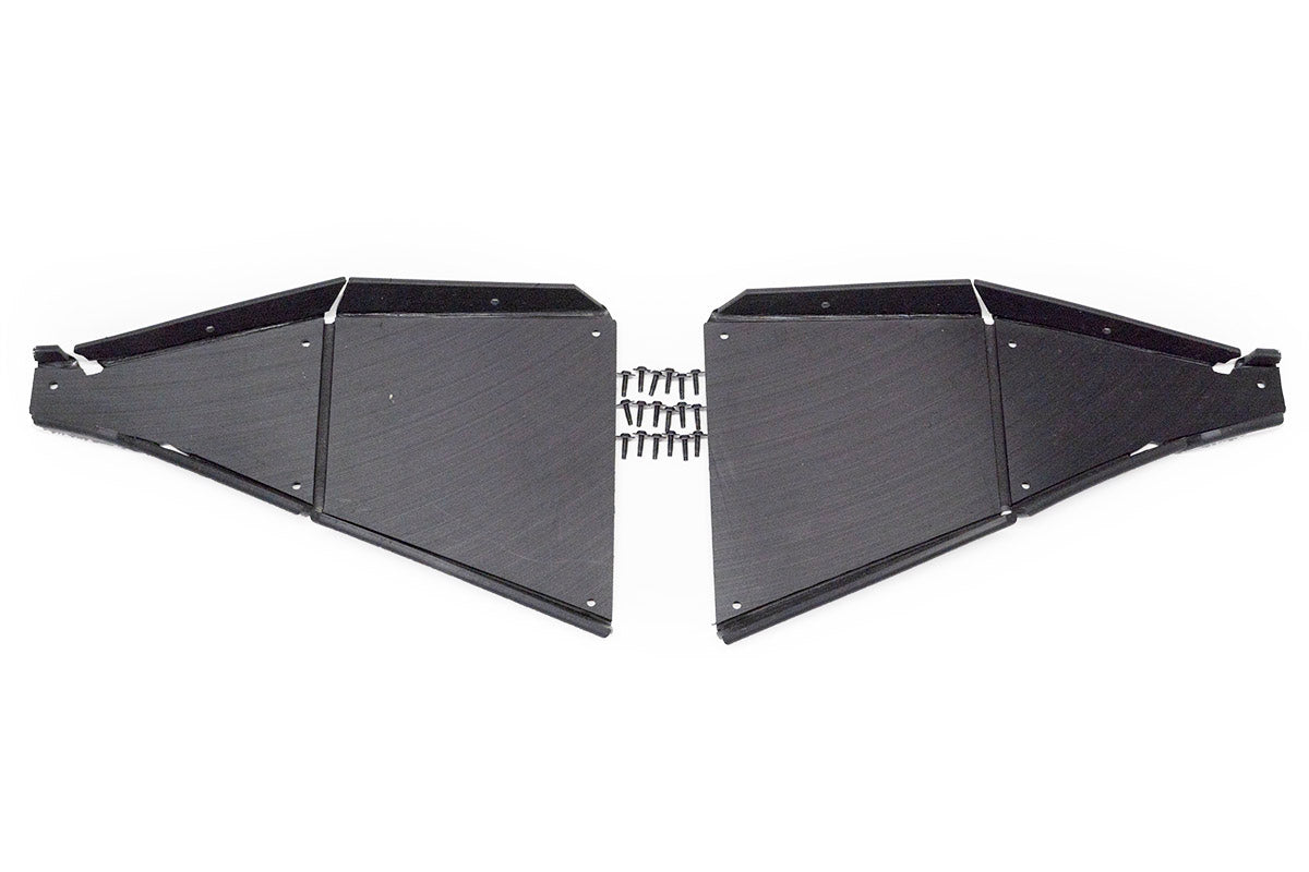 Long Travel Front A-Arm Skid Plates for Polaris RZR Pro XP HCR Racing