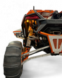 2022 to Current Polaris RZR Pro R, Pro S, Turbo R High Clearance Radius Rods in Clear Finish www.elektricoffroad.com