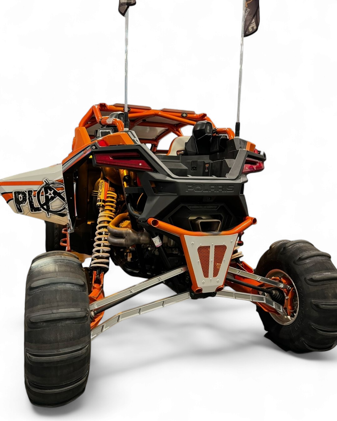 2022 to Current Polaris RZR Pro R, Pro S, Turbo R High Clearance Radius Rods in Clear Finish www.elektricoffroad.com