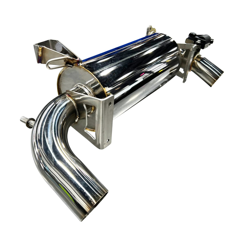 RPM RZR PRO XP & Turbo R/Pro S E-Valve Muffler - Dual Tip Captains Choice Exhaust - 2020-2026 PRO XP & TURBO R