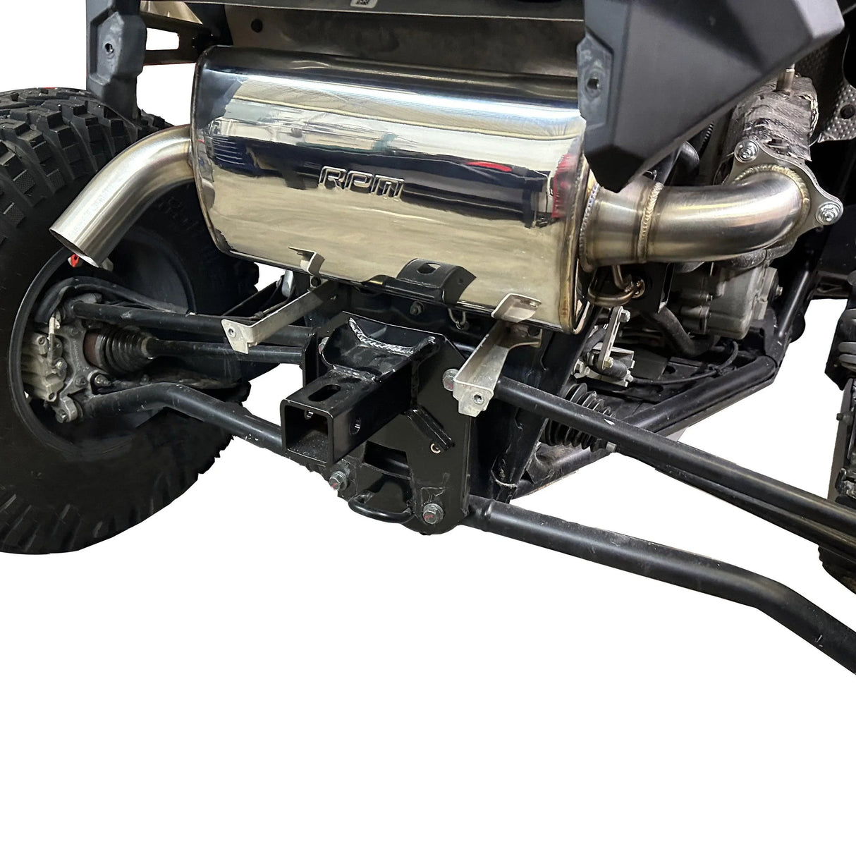 RPM 2020-2026 Polaris RZR PRO XP & Turbo R / Pro S Sport Muffler, Slip-On Catless Sport Muffler