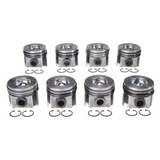 2003-2007 Powerstroke 6.0L Mahle Set of 8 Pistons w/ Rings - .030 (224-3503WR.030)