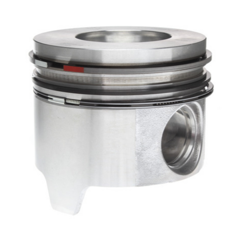1994-2003 Powerstroke 7.3L Mahle Set of 8 Pistons w/ Rings - .020 - Reduced Compression (224-3409WR.020)