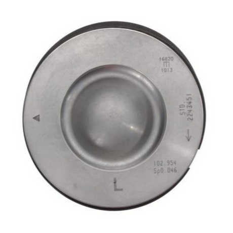 2001-2005 Duramax LB7/LLY Mahle Set of 4 Pistons w/ Rings Left Bank - .040 (224-3451WR.040)