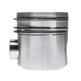 2001-2002 Cummins 5.9L Mahle Set of 6 Pistons w/ Rings - .040 (224-3354WR.040)
