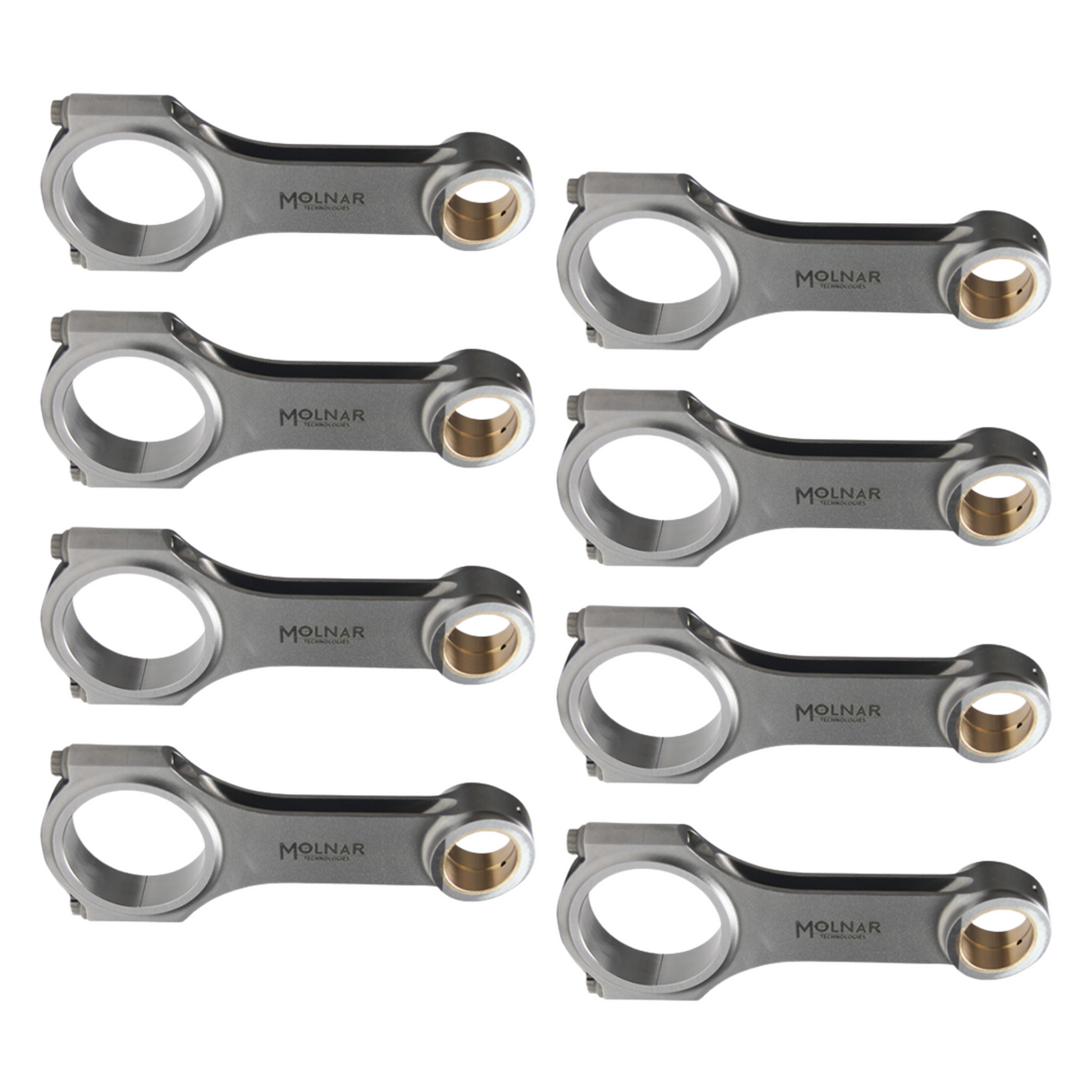2001-2018 Duramax Molnar Connecting Rods Full Set (GH6418APZB8-A)