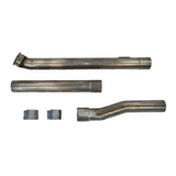 2019+ Cummins 6.7L DieselR 4" Cat & DPF Race Pipe No Muffler (355-02403)