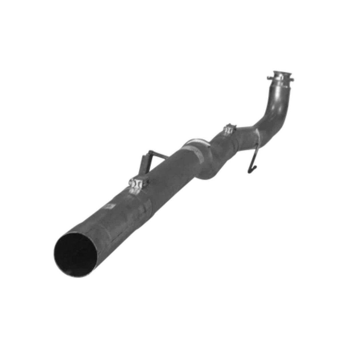 2015.5-2016 Duramax 6.6L DieselR 4" Cat & DPF Race Pipe No Muffler (255-02401)