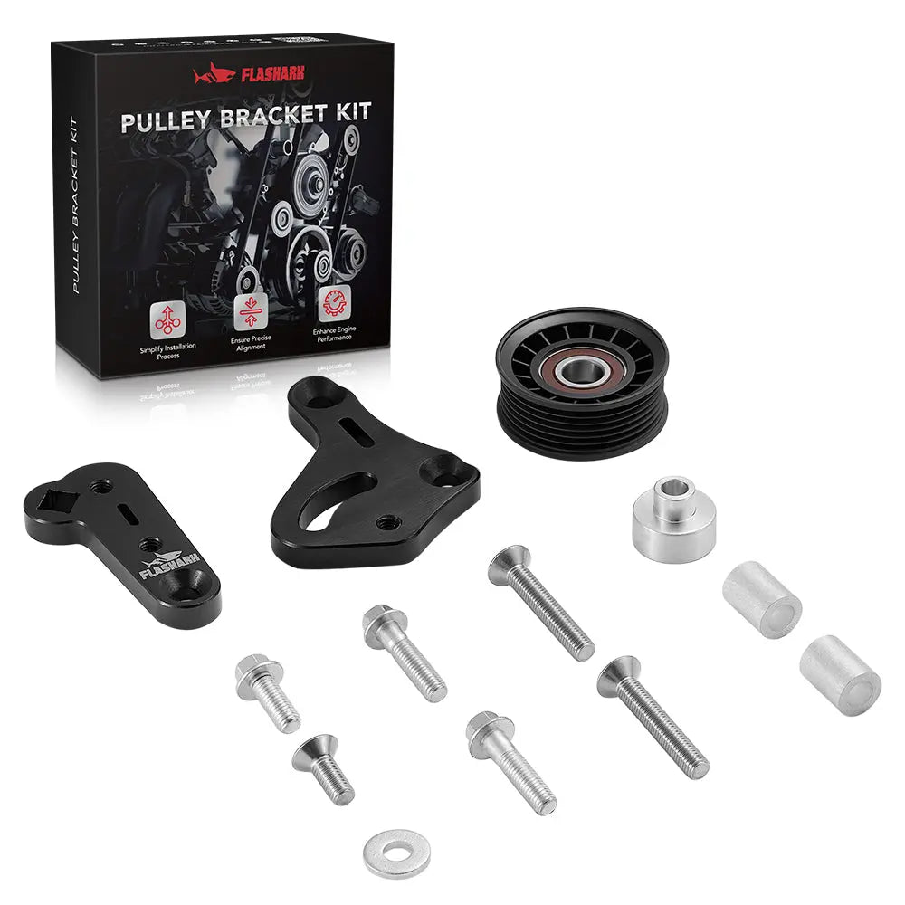LS1 Manual Belt Tensioner w/Pulley for 1998-2002 Camaro Z28 SS Firebird Formula Trans Am WS6 LS LS2 GTO