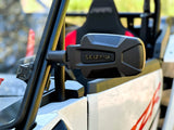 Seizmik 56-18110 Pursuit Adjustable Clamp Mirror installed on UTV