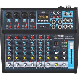 Pyle® 8-Channel Bluetooth® Pro Audio DJ Sound Mixer TekShack