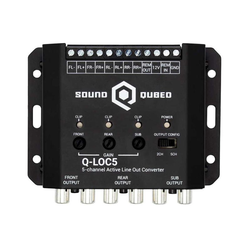SOUNDQUBED Q-LOC5 Active Line Out Converter