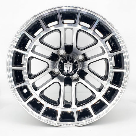 Empire Quest 14x7 | -25 Offset Gloss Black w/ Machined Face