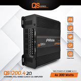 PRV QS1200.4 2 Ohm Amplifier PRV Audio