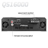 PRV Audio QS16000 1 Ohm 16000W 1-Channel Full Range Amplifier