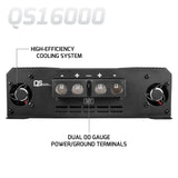 PRV Audio QS16000 1 Ohm 16000W 1-Channel Full Range Amplifier