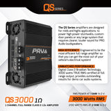 PRV QS3000 1 Ohm Amplifier PRV Audio