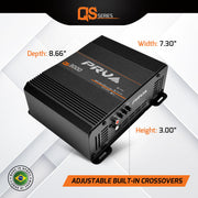 PRV QS3000 2 Ohm Amplifier PRV Audio