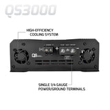 PRV QS3000 2 Ohm Amplifier PRV Audio