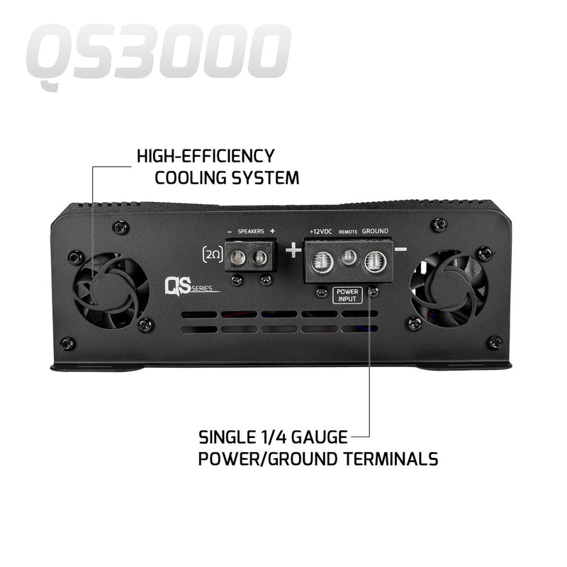 PRV QS3000 2 Ohm Amplifier PRV Audio