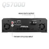 PRV QS7000 1 Ohm Amplifier PRV Audio