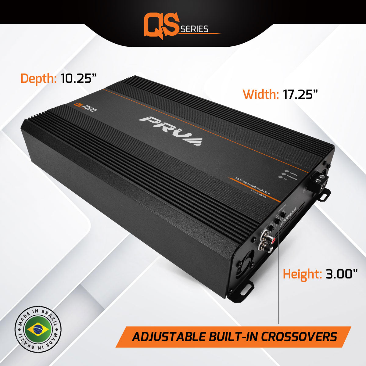 PRV QS7000 2 Ohm Amplifier PRV Audio