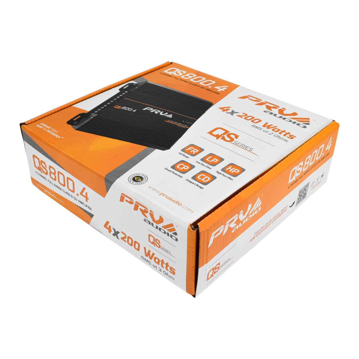 PRV QS800.4 2 Ohm Amplifier PRV Audio