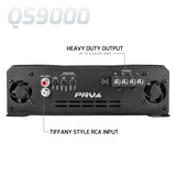 PRV QS9000 1 Ohm Amplifier PRV Audio