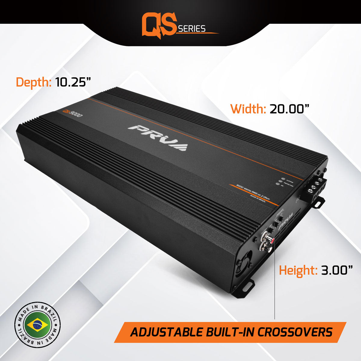 QS9000 2 Ohm - 1 Channel Full Range Amplifier PRV