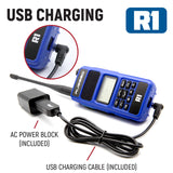 RACE SERIES Complete Motorcycle Communication Kit with OFFROAD Cables and R1 Radio