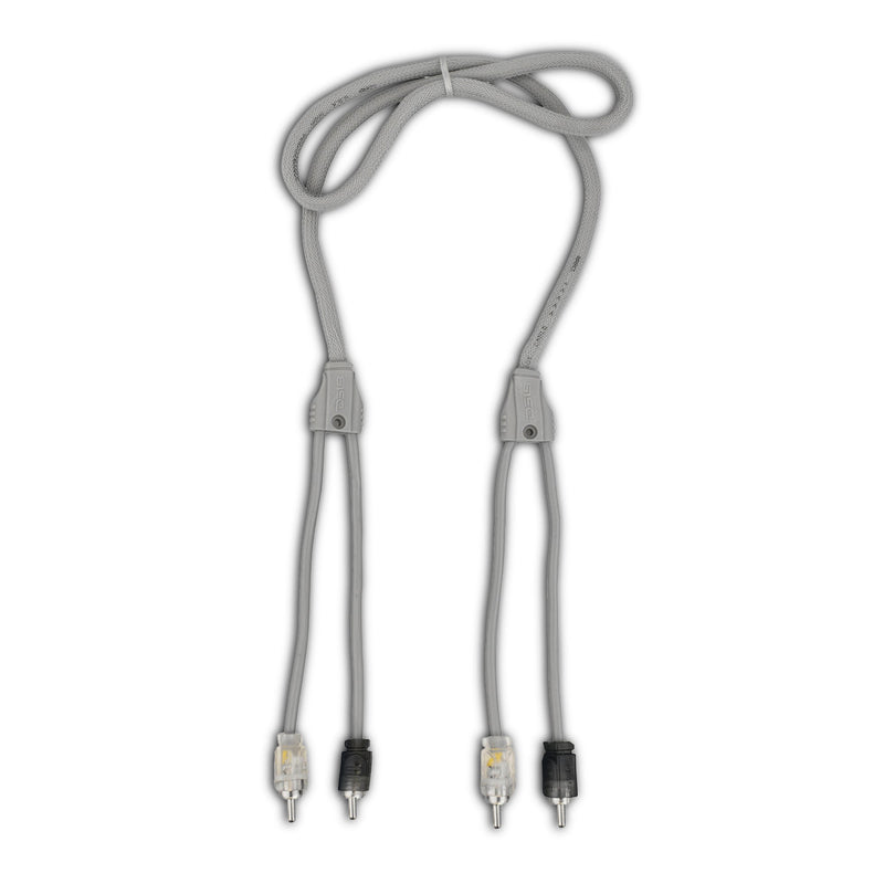 Level 2 RCA 100% Copper OFC 3 Feet  - SILVER