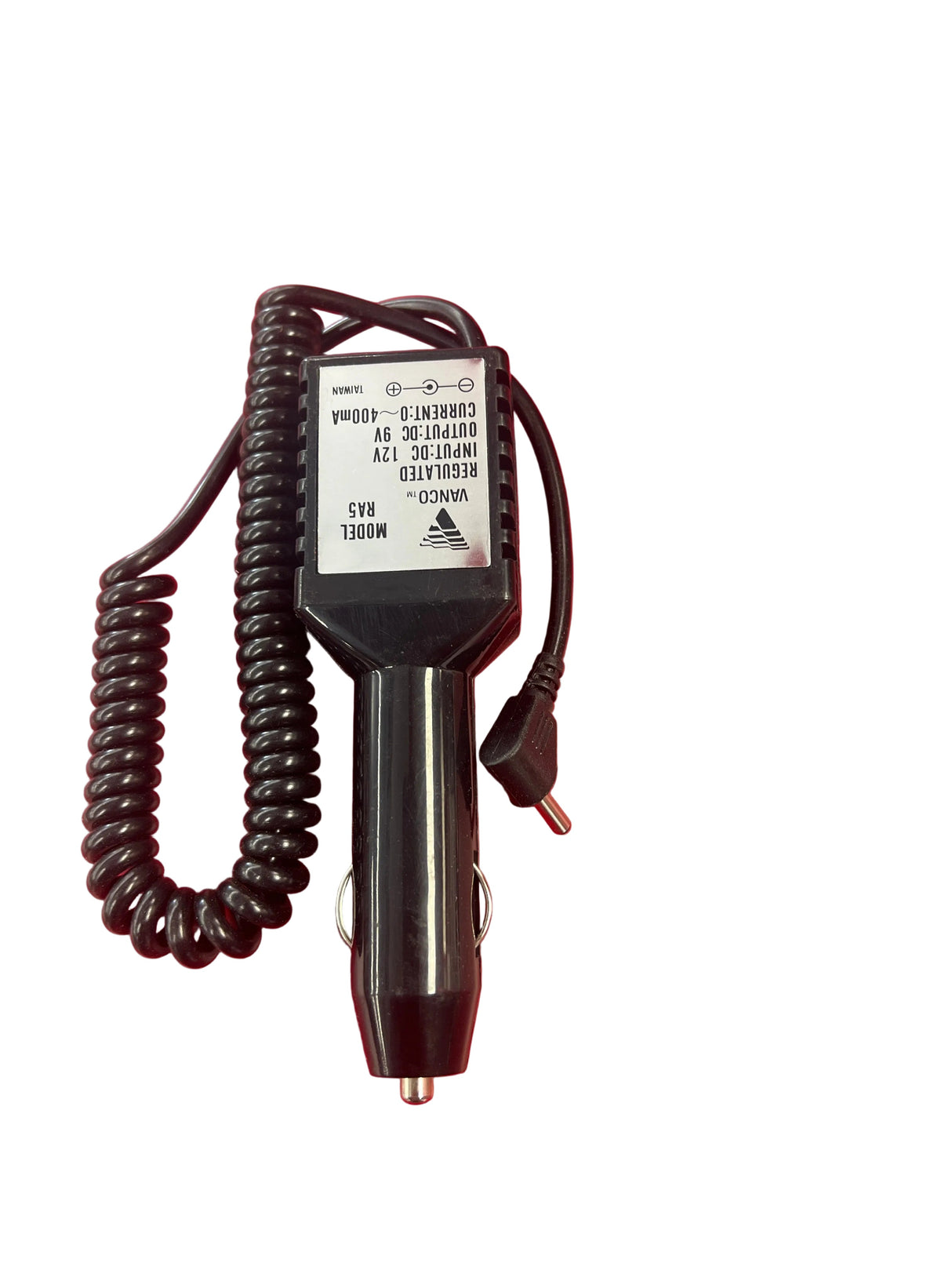 RA5 9V Car Plug w/ 1.3mm Tip TekShack