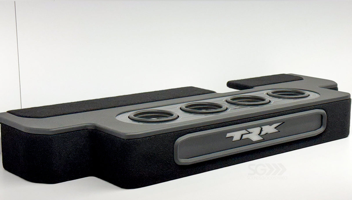 RAM Custom Focal K2 Dual 10-inch Subwoofer Enclosure for 2019-2023 Dodge RAM including TRX Sounds Good Stereo